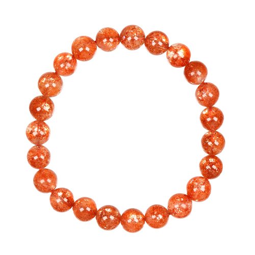 正佳珠寶 Gemsrich Jewelry 【正佳珠寶】阿魯沙 頂級金太陽石 7.8-8.3mm 阿魯沙金太陽手珠
