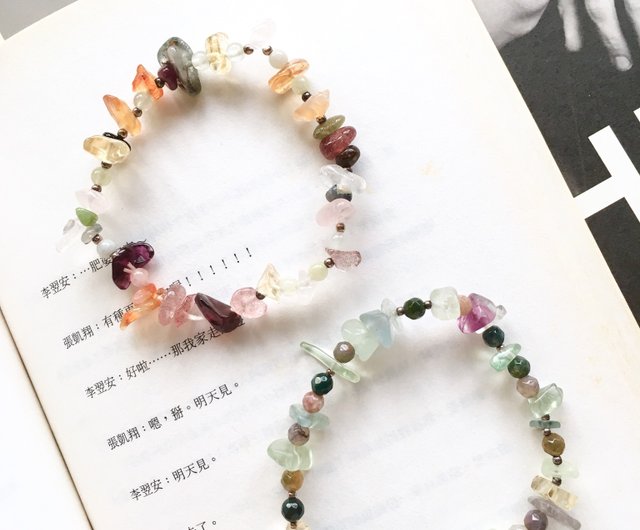 mixed crystal bracelet