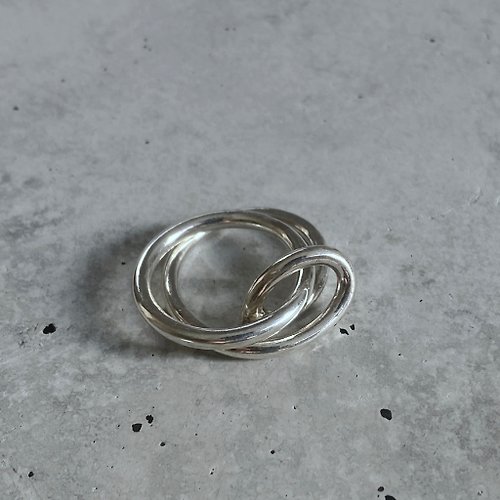 lisoo-jewelry 戒指 925純銀 wave ring01
