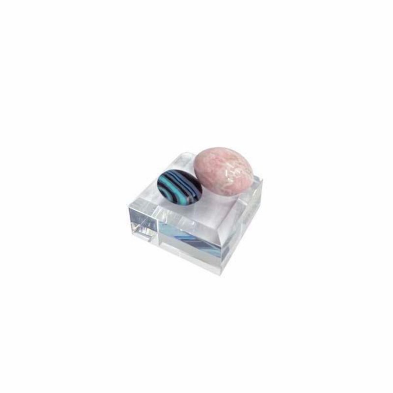 高級アクリルブロック　面取り　SLOPE　W40x40xH20mm - 収納用品 - アクリル 透明