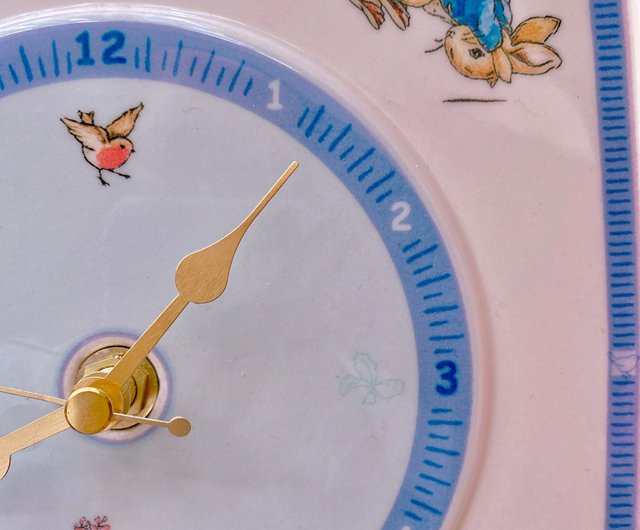 2001 Uk Wedwgood Peter Rabbit Wall Clock Antique Clock Clock Kids Room Baby  Room - Shop Annie'S Antiques Clocks - Pinkoi