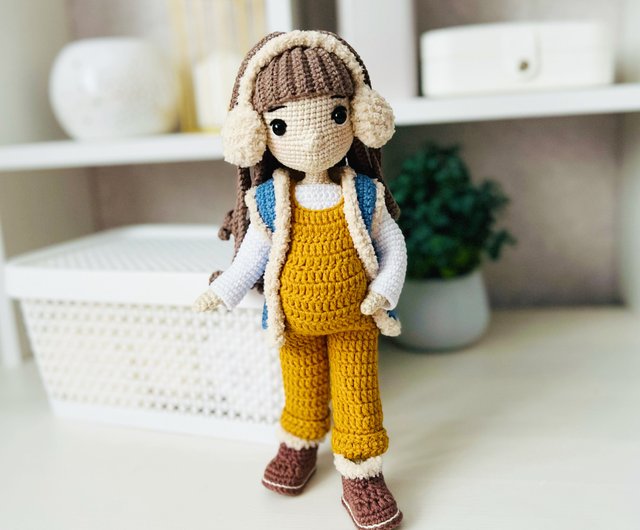 かぎ針編み　あみぐるみ ドール かぎ針編み』あみぐるみ人形の着せ替えで楽しい時間のアラカン