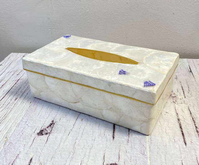 Seashell orders Tissue Box