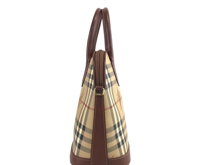 Directly shipped from Japan famous used packaging BURBERRY Classic Check Bugaddi 2way Shoulder Bag Beige vintage n6y8kp Shop solo vintage Messenger Bags Sling Bags Pinkoi