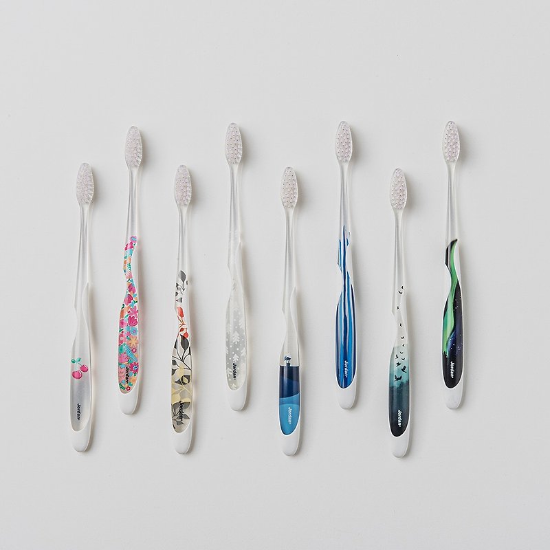 【Jordan】Ego-Style Personalized Toothbrush (Four Seasons) Individual Ultra Soft - อุปกรณ์ห้องน้ำ - พลาสติก หลากหลายสี