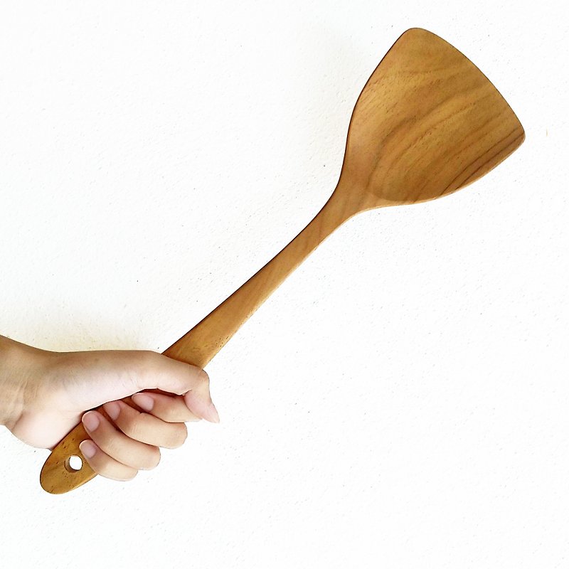 KOUPREY Teak Wooden Spatula - Cookware - Wood 