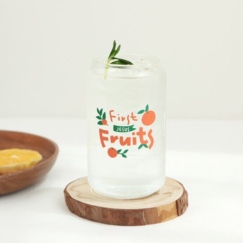清炫才怡 Can 造型玻璃杯 400 01.First fruits