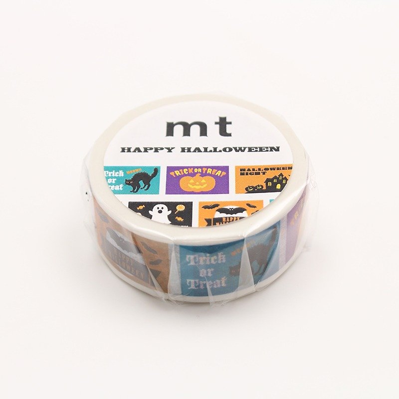 mt Masking Tape Halloween【Label (MTHALL09)】2017 Limited Edition - Washi Tape - Paper Multicolor