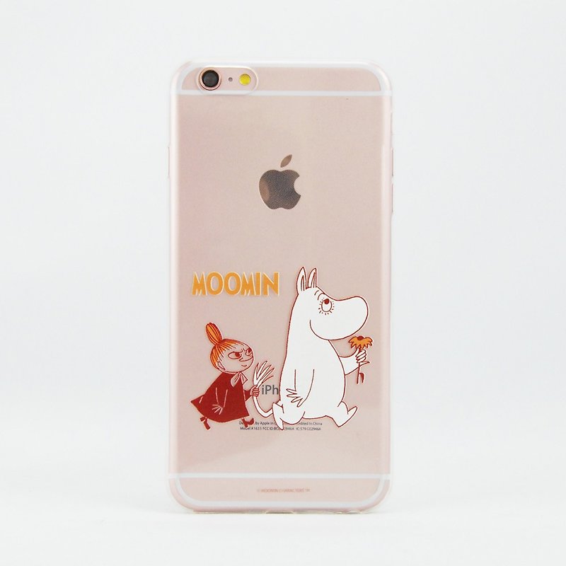 Moomin Moomin genuine authority -TPU phone case: [] stooge "iPhone / Samsung / HTC / ASUS / Sony / LG / millet / OPPO" - เคส/ซองมือถือ - ซิลิคอน สีแดง
