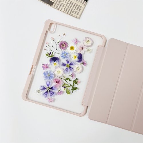 FeimeiPresents 天然花葉手工押花iPad外殼 iPad Air 11寸 13寸 iPad Pro 11寸13