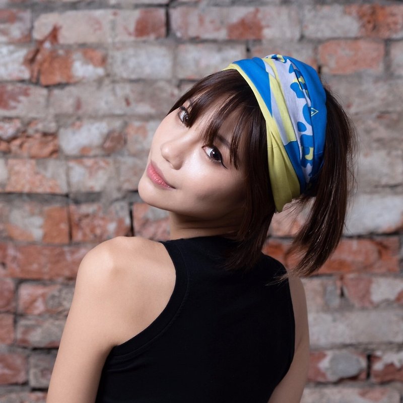 【Neo-classic】Electric Leopard Multifunctional Headwear - Bikes & Accessories - Polyester Blue