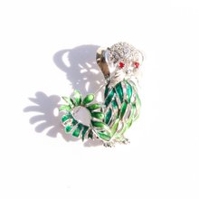 幻　クリスチャンディオール　白鳥　ブローチ　ヴィンテージ 中古】【非常に良い】 Chr.Dior Vintage クリスチャン