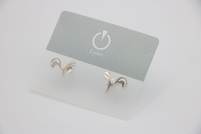 squirrel earrings - Earrings & Clip-ons - Sterling Silver 