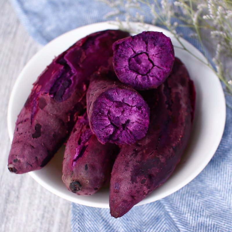 From Japan and Taiwan grew up - sweet potatoes Purple Heart Gift Set - Snacks - Fresh Ingredients Purple