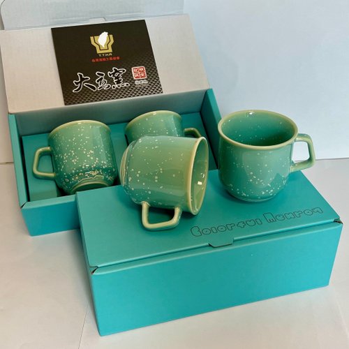 大立窯 Colorful 探索系列 碧波 咖啡杯(115cc 款-2入/盒)