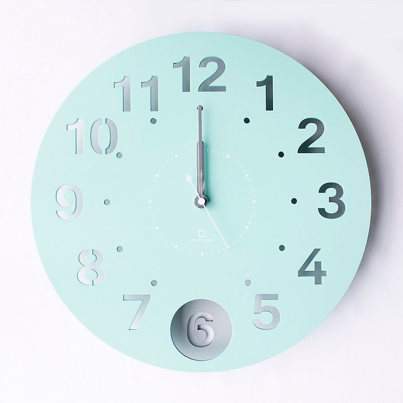 日本 yamato japan Circle Clock 擺動式壁掛時鐘 三色可選 - 時鐘/鬧鐘 - 木頭 