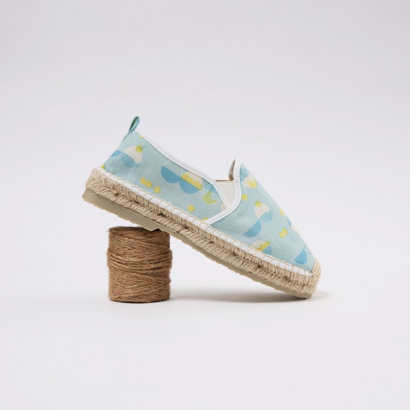 One Shoe Espadrilles Classic - Women's Casual Shoes - Cotton & Hemp Blue