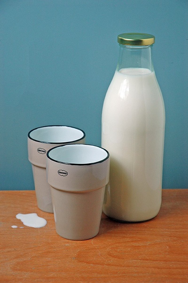 Cabanaz - MILK CUP 牛奶杯 / 灰色 - 茶具/茶杯 - 瓷 