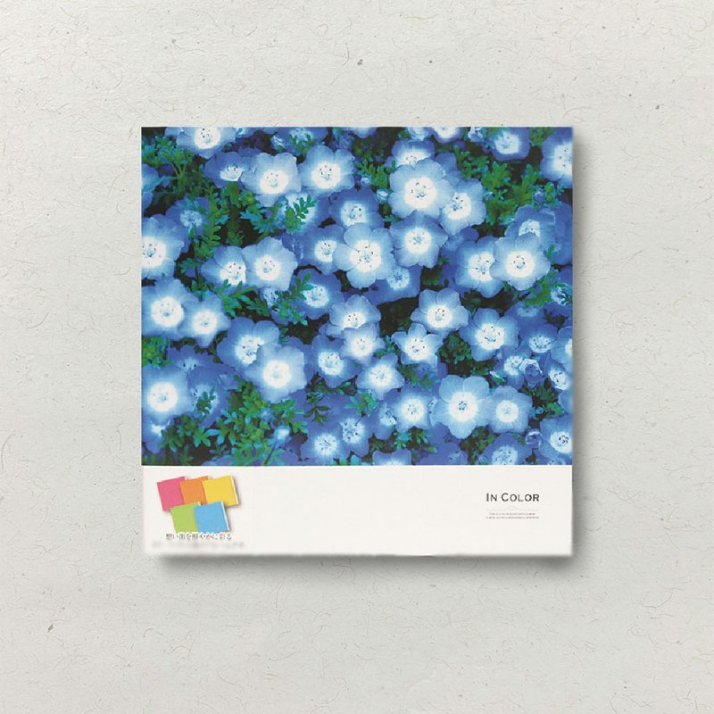 【Nakabayashi】NCL 手繪相本-藍花 L-DB211-B(原廠正貨) - 相簿/相本 - 其他材質 藍色