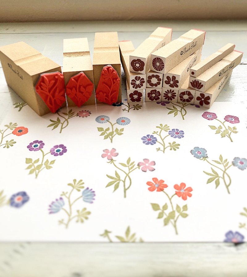 Combination Stamp set - 印章/印台 - 其他材質 