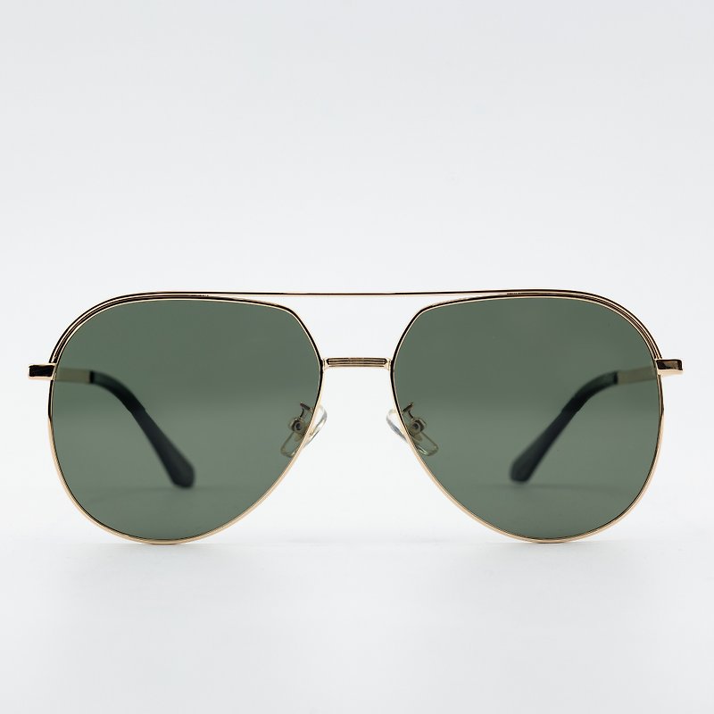 Designer model-AS05 - Glasses & Frames - Precious Metals Green