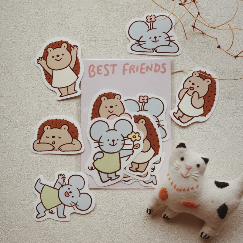 Mandy's Best Friends Sticker Pack - Stickers - Paper Multicolor