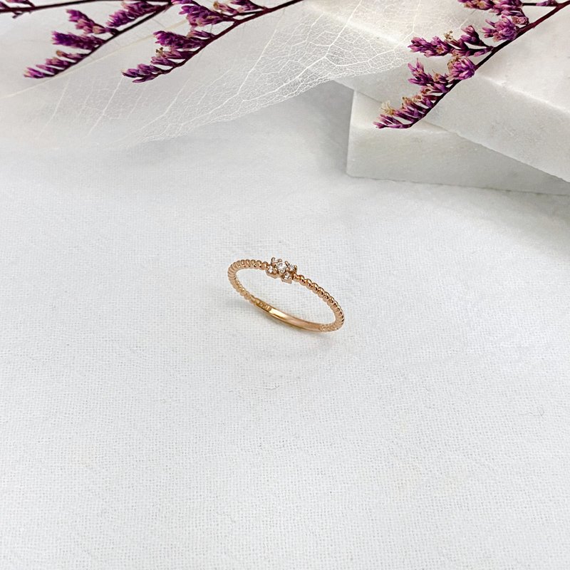 14K | Fairy Weaving Flower_Ring - แหวนทั่วไป - เครื่องประดับ 