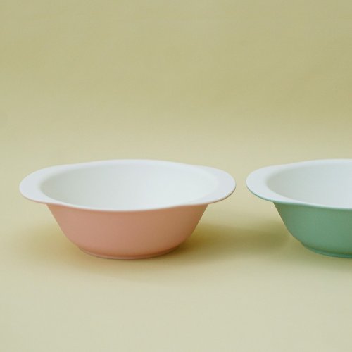 padou min/fun kids Snack Bowl Rice Soup Noodle Cafe Gift Light Cute Made In Japan