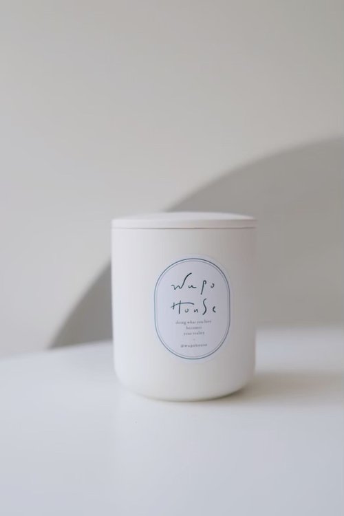 巫婆的屋 Wupo House 【香氛蠟燭】馬卡龍色系家族 / Pillow Talk 枕邊情話