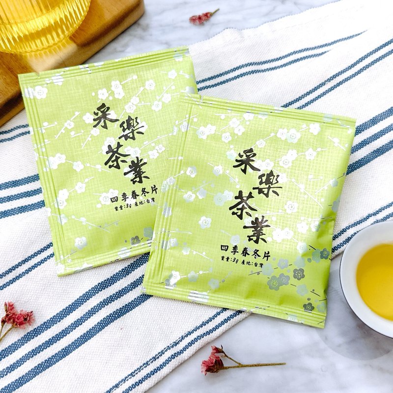 [Caile Tea Industry] Four Seasons Spring and Winter Oolong Tea - Triangular Three-dimensional Tea Bag - ชา - วัสดุอื่นๆ 