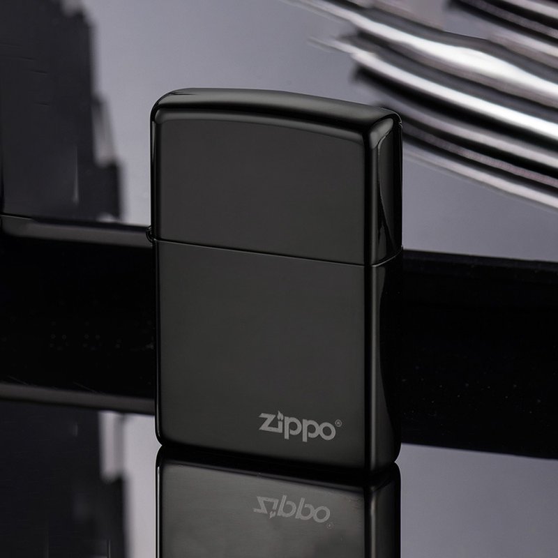 【ZIPPO官方旗艦店】 黑炫冰防風打火機 24756ZL - 其他 - 銅/黃銅 黑色