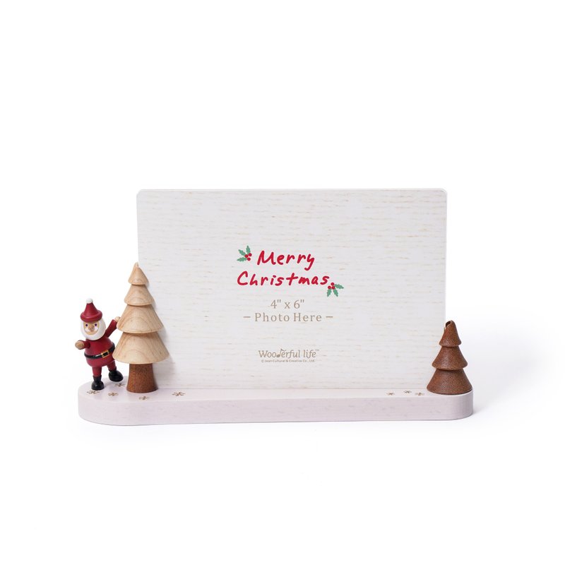 【Forest Santa】Wooden Frame | Wooderful life - Items for Display - Wood Multicolor