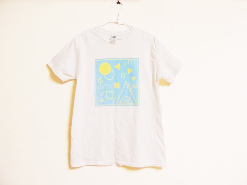 ✦夏日遊戲✦蕉星的T-shirt。 - 女 T 恤 - 棉．麻 白色