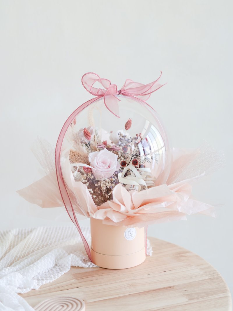 Brilliant light x non-withering dry flower hug bucket - Dried Flowers & Bouquets - Plants & Flowers 