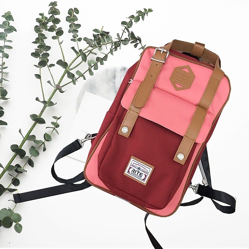 2017 Twin Series - Touring Bag (M) - Nylon Pink - Backpacks - Waterproof Material Pink