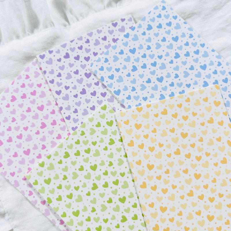 Full of heart paper stickers - 貼紙 - 其他材質 
