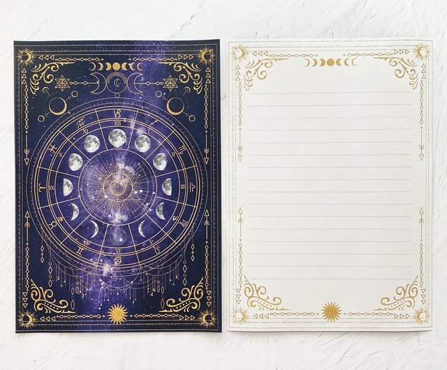 星空の本革手帳カバー A5 夜空 レザー 星座 星空の本革手帳カバー