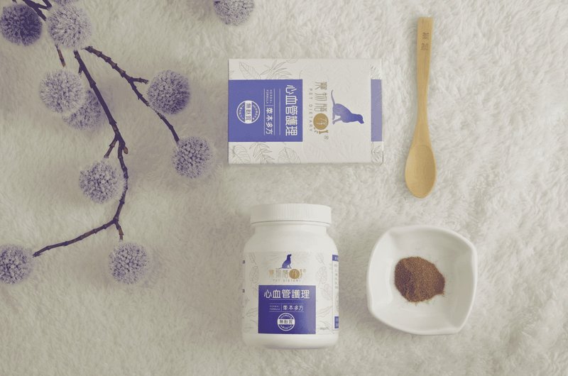 犬專屬保健.心血管護理.保護心臟.提供強化心血管功能的營養素 - 狗罐頭/鮮食 - 其他材質 藍色