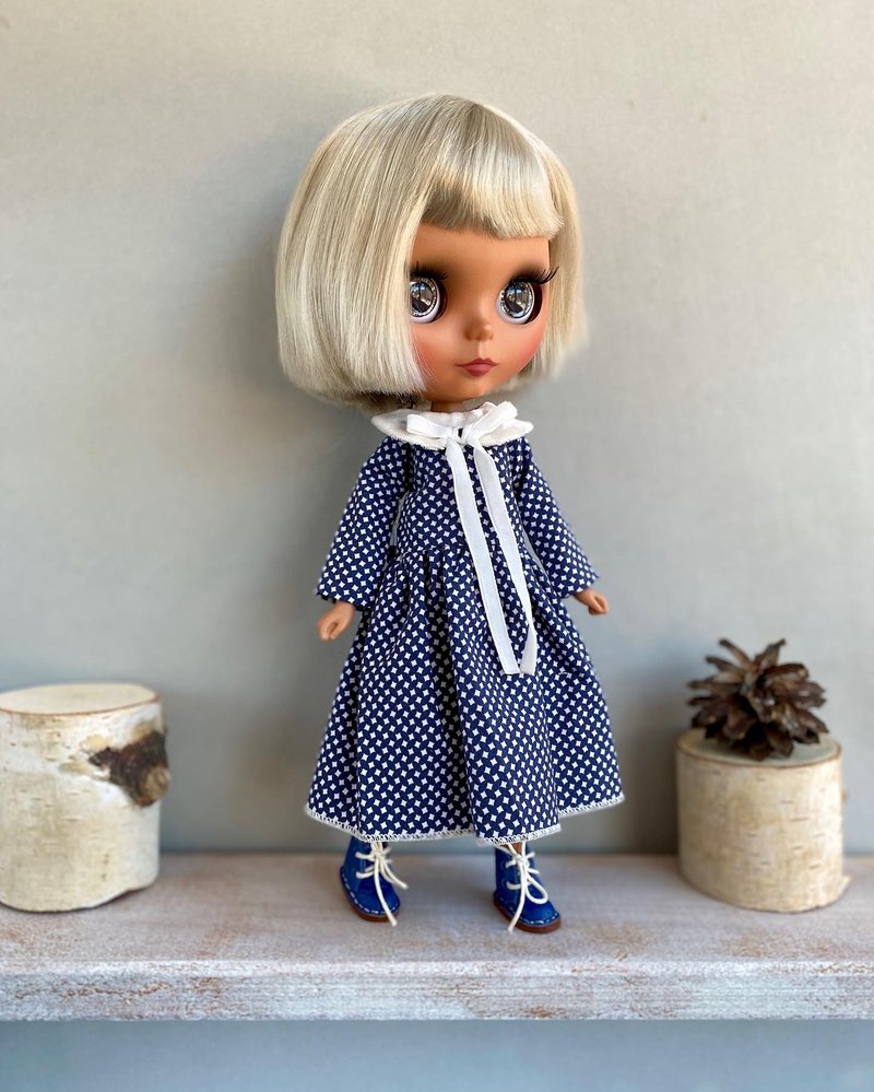 Blythe doll dress, ready-made Blythe doll outfit - Kids' Toys - Other Metals Blue