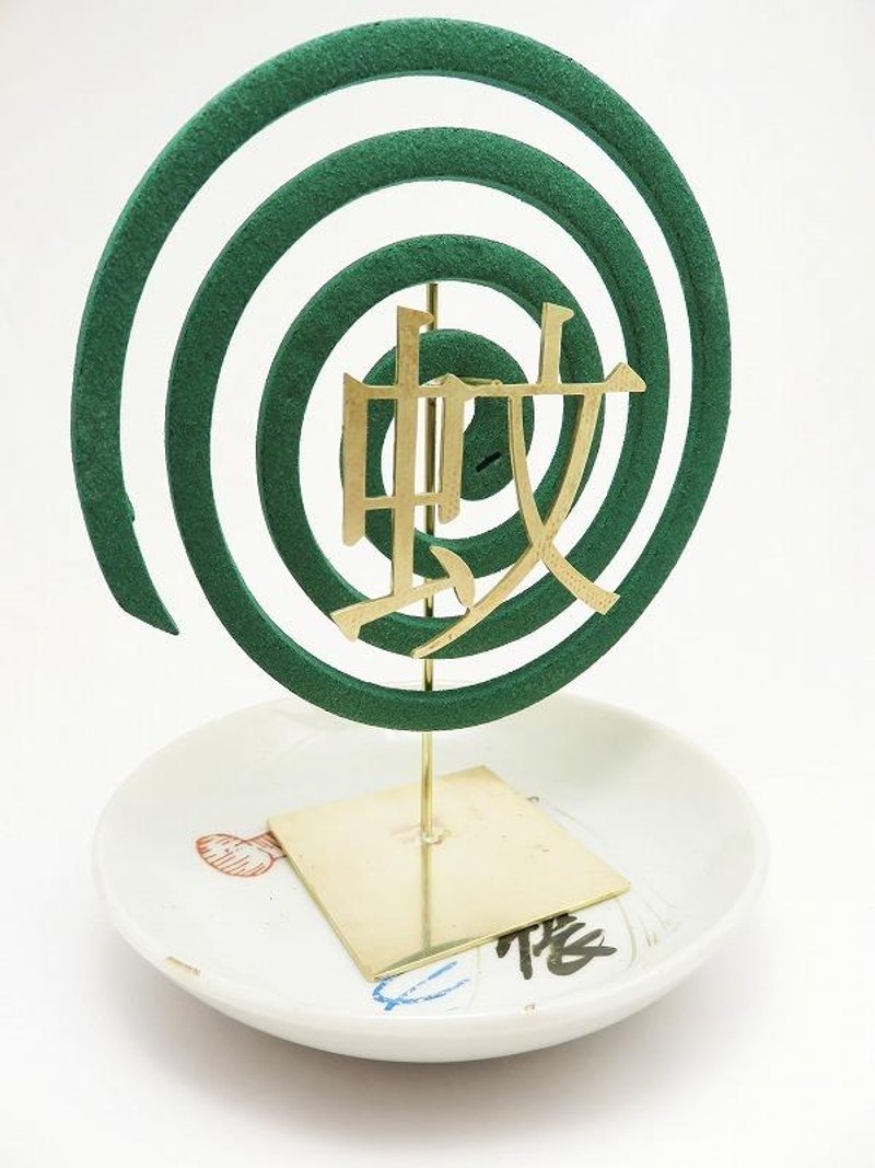 蚊取り線香立て「蚊」 - 擺飾/家飾品 - 木頭 