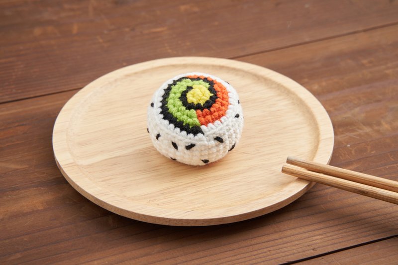 pom pom sushi 針織壽司【海苔花壽司】 - 貓/狗玩具 - 聚酯纖維 