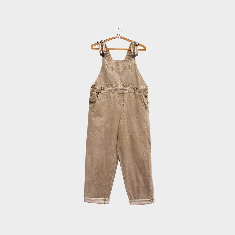 Ancient Khaki Cowboy Sling Pants 058 - Overalls & Jumpsuits - Polyester Brown