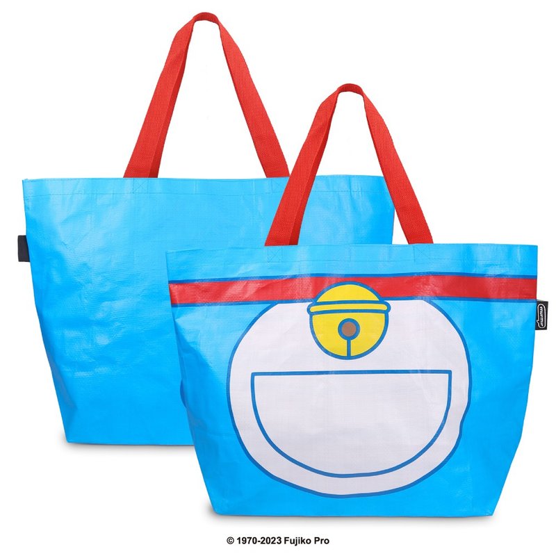 PP bags Shopping bags PP009 - กระเป๋าถือ - เส้นใยสังเคราะห์ สีน้ำเงิน