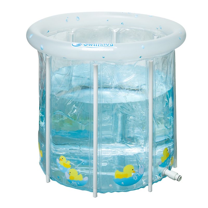 英國Swimava P2簡易家庭式嬰兒水池 -時尚小鴨 - 其他 - 塑膠 藍色