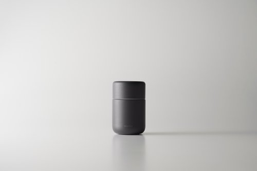 Overall 日本Marna陶瓷雙層保溫保冷杯200ml - 黑色
