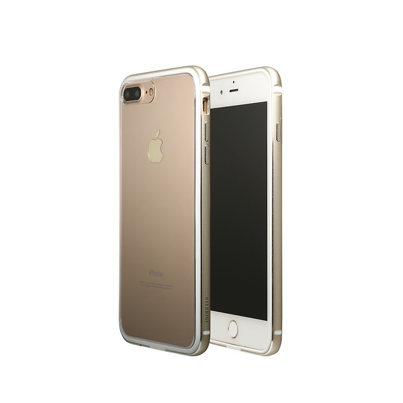 OVERDIGI LimboX iPhone7 / 8Plusデュアルマテリアルアルミニウム合金フレームゴールド - その他 - 金属 ゴールド