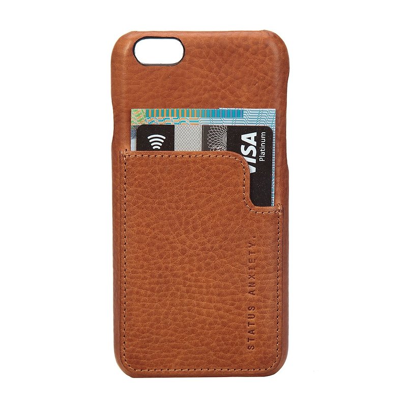 6S PLUS phone case - Other - Genuine Leather Orange