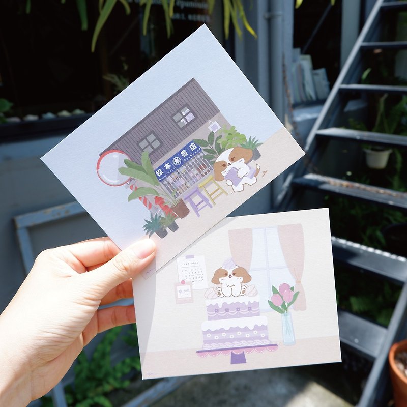 【Xishi Everyday】Postcard, Universal Card - การ์ด/โปสการ์ด - กระดาษ 