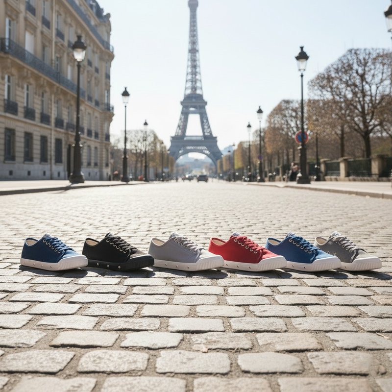 Spring Court  | Iconic G2 Organic Cotton Canvas Shoe | - รองเท้าลำลองผู้หญิง - ผ้าฝ้าย/ผ้าลินิน หลากหลายสี