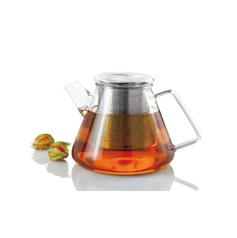 【303select】AdHoc | 德國 造型耐熱玻璃茶壺1.5L - 調味罐/醬料罐 - 玻璃 